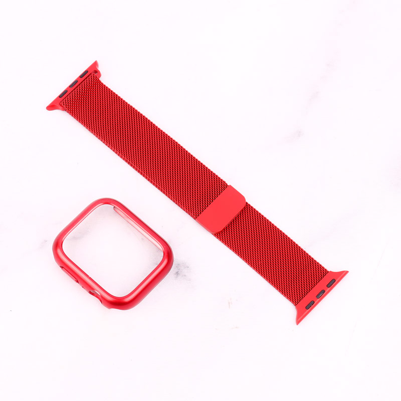بند اپل واچ فلزی + محافظ صفحه 45mm