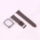 بند اپل واچ طرح چرم + محافظ صفحه 45mm