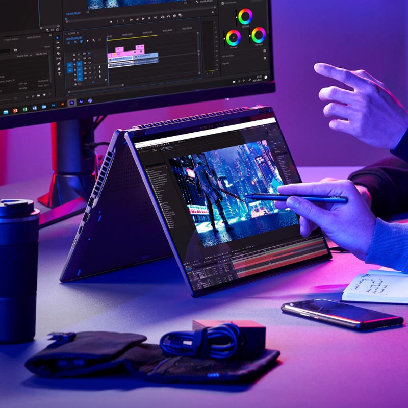 لپ تاپ Asus ROG Flow X16 GV601RM Ryzen 9 (6900HS) 16GB 1TB SSD NVIDIA 6GB 16.0" WQXGA