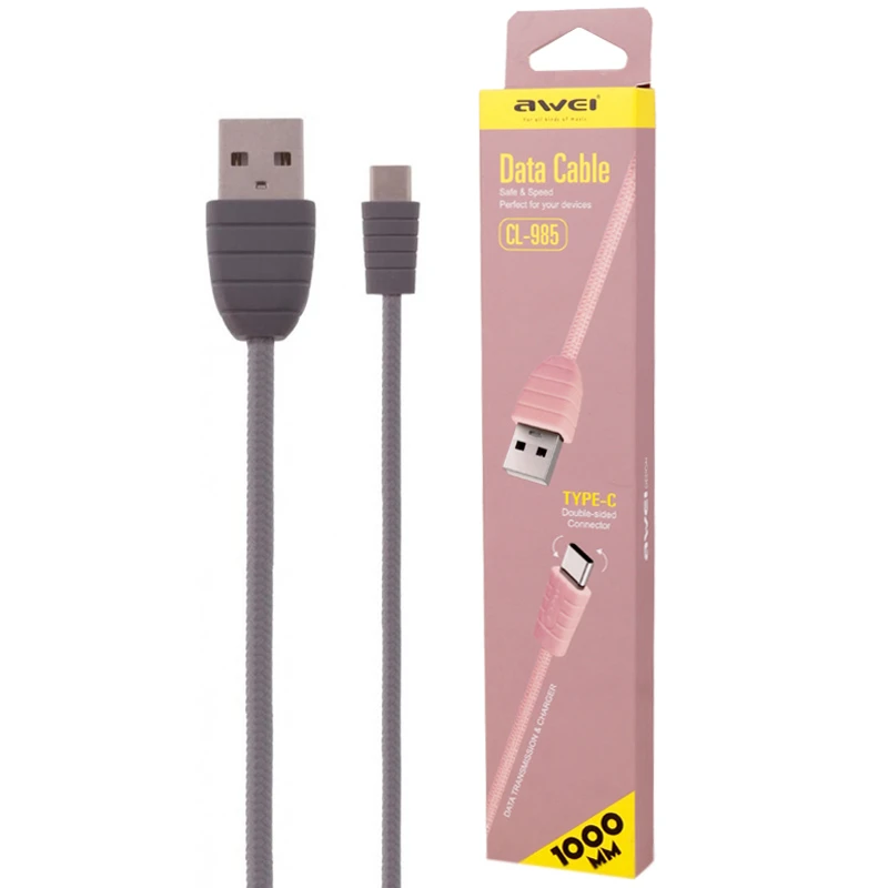 کابل تایپ سی فست شارژ 2.1 آمپر اوی CL-985 طول 1 متر