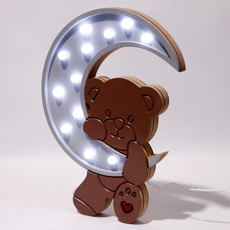 چراغ خواب USB طرح خرس