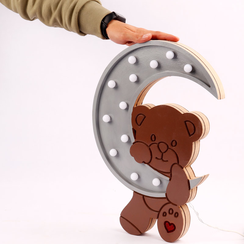 چراغ خواب USB طرح خرس