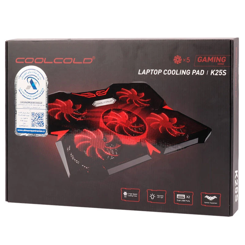 کول پد لپ تاپ Coolcold K25S