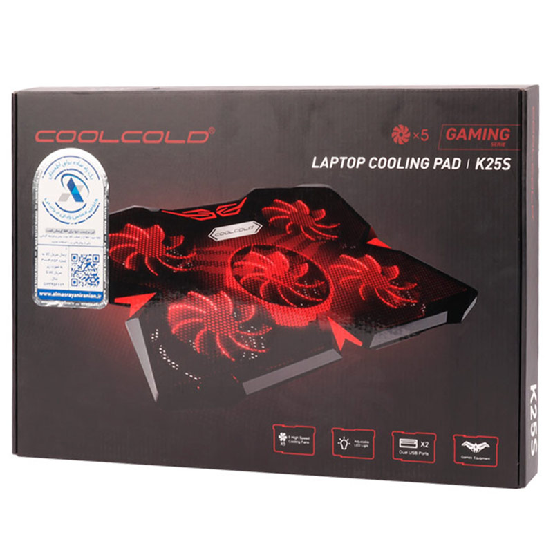 کول پد لپ تاپ Coolcold K25S