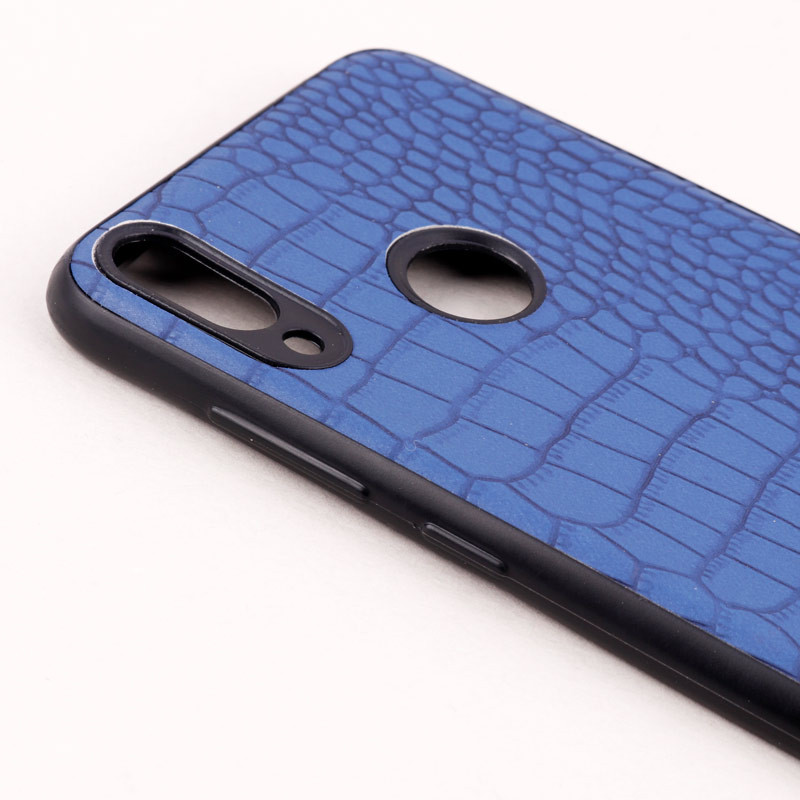 قاب پوست ماری کروکودیل Huawei Y7 2019 آبی