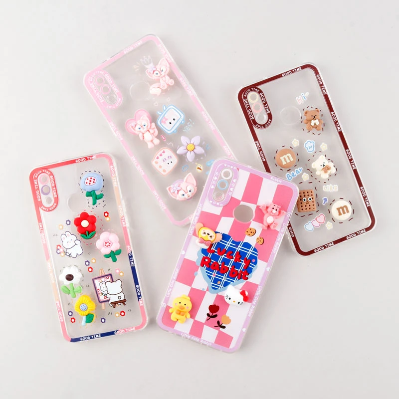 قاب Good Time سامسونگ Galaxy A10s عروسکی برجسته محافظ لنزدار