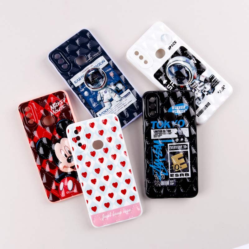 قاب پافر سامسونگ Galaxy A10s طرحدار فانتزی محافظ لنزدار