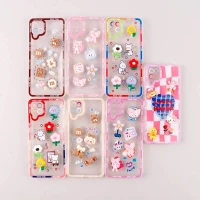 قاب Good Time سامسونگ Galaxy A12 عروسکی برجسته محافظ لنزدار