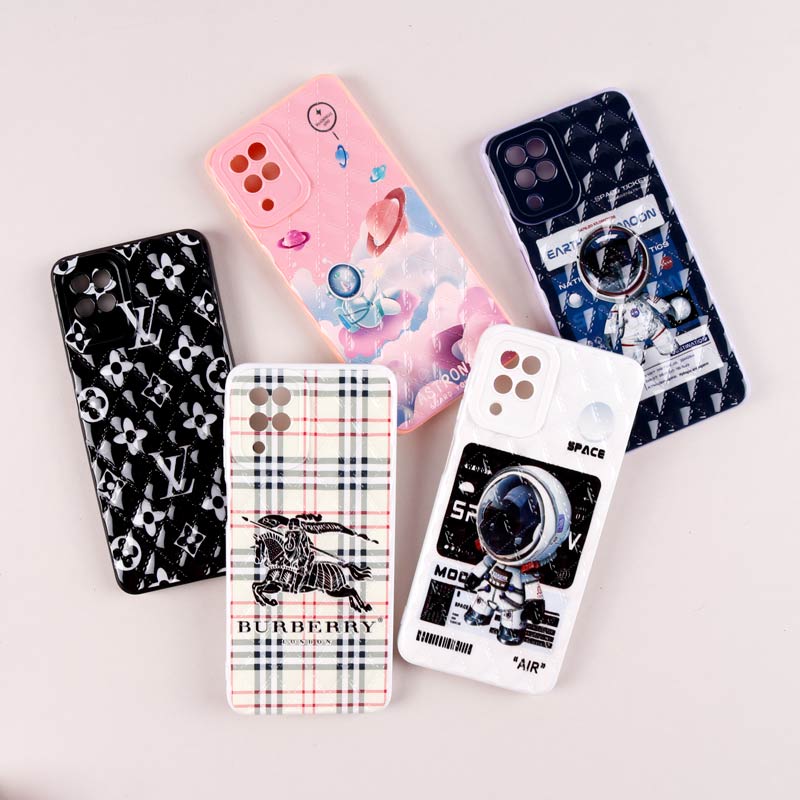 قاب پافر سامسونگ Galaxy A12 طرحدار فانتزی محافظ لنزدار
