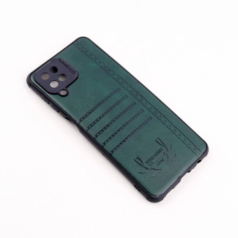 قاب چرمی Cior سامسونگ Galaxy A12 محافظ لنزدار