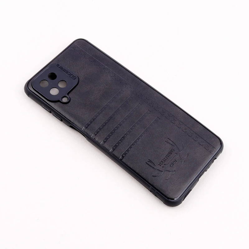 قاب چرمی Cior سامسونگ Galaxy A12 محافظ لنزدار