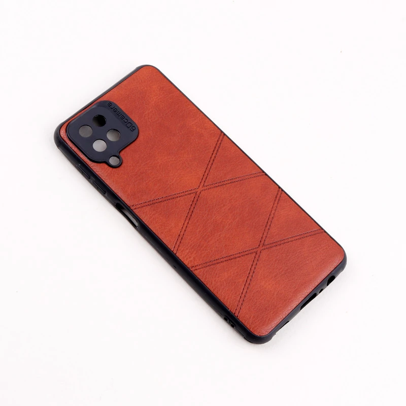 قاب چرمی Cior سامسونگ Galaxy A12 محافظ لنزدار