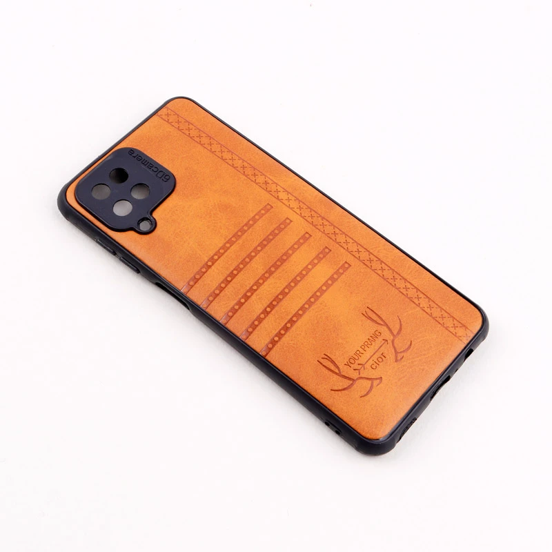 قاب چرمی Cior سامسونگ Galaxy A12 محافظ لنزدار