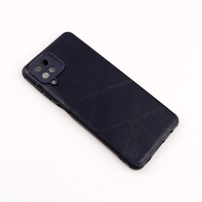 قاب چرمی Cior سامسونگ Galaxy A12 محافظ لنزدار