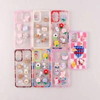 قاب Good Time سامسونگ Galaxy A13 4G عروسکی برجسته محافظ لنزدار