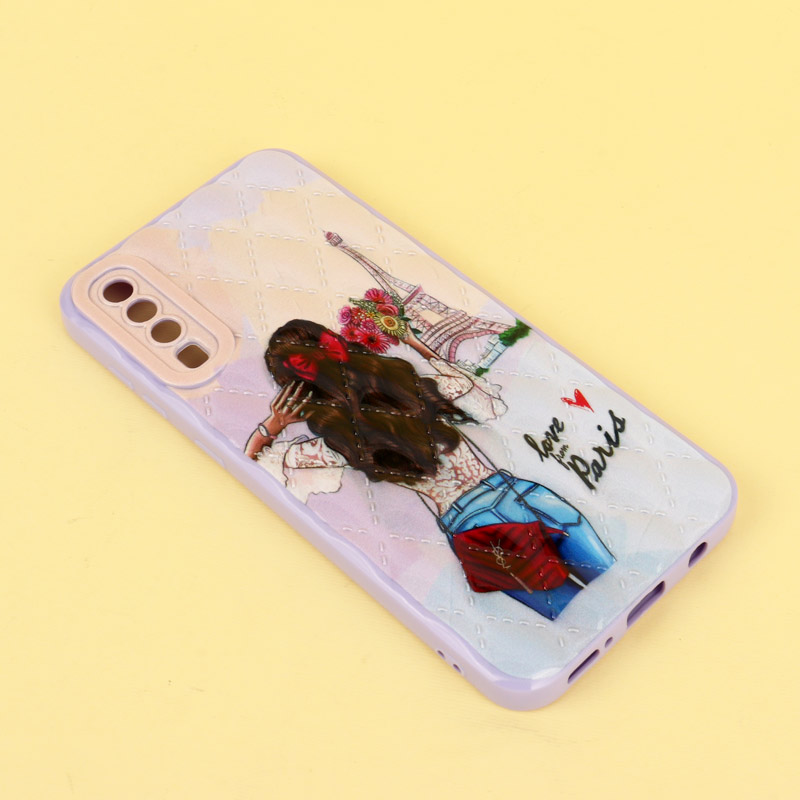 قاب طرحدار فانتزی پافر محافظ لنزدار Samsung Galaxy A30s / A50s