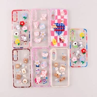 قاب Good Time سامسونگ Galaxy A50 عروسکی برجسته محافظ لنزدار