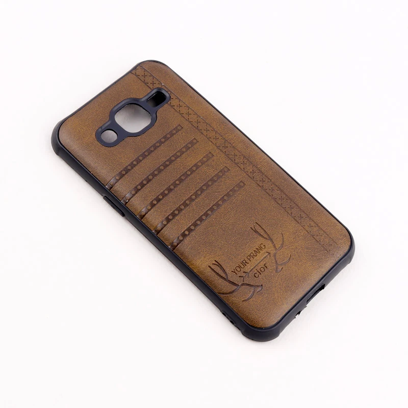 قاب چرمی Cior سامسونگ Galaxy J2 محافظ لنزدار