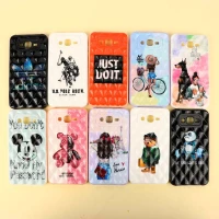 قاب پافر سامسونگ Galaxy J7 طرحدار فانتزی محافظ لنزدار