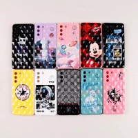 قاب پافر سامسونگ Galaxy S21 FE 5G طرحدار فانتزی محافظ لنزدار