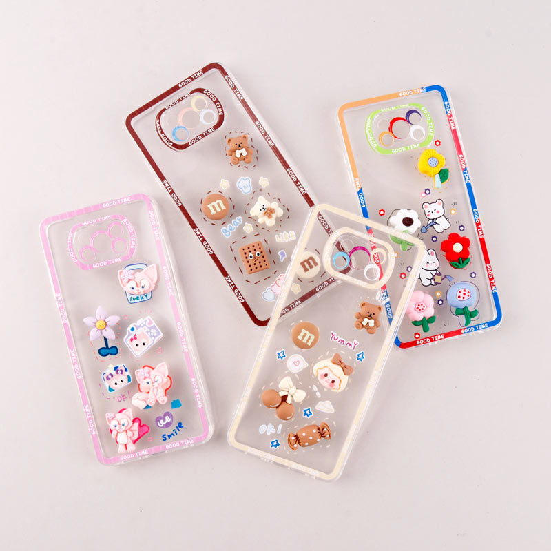 قاب عروسکی برجسته Good Time محافظ لنزدار Xiaomi Poco X3