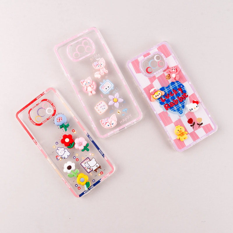 قاب عروسکی برجسته Good Time محافظ لنزدار Xiaomi Poco X3