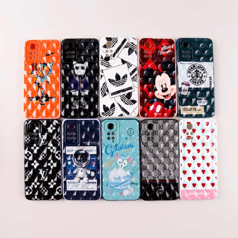 قاب طرحدار فانتزی پافر محافظ لنزدار Xiaomi Redmi Note 11 / 11s