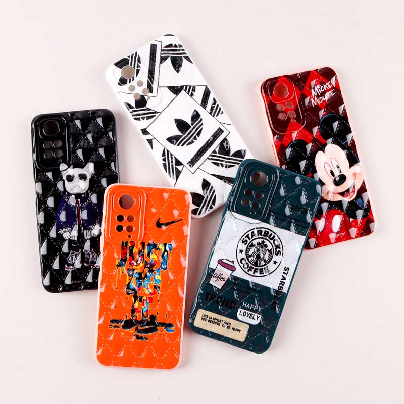 قاب طرحدار فانتزی پافر محافظ لنزدار Xiaomi Redmi Note 11 / 11s