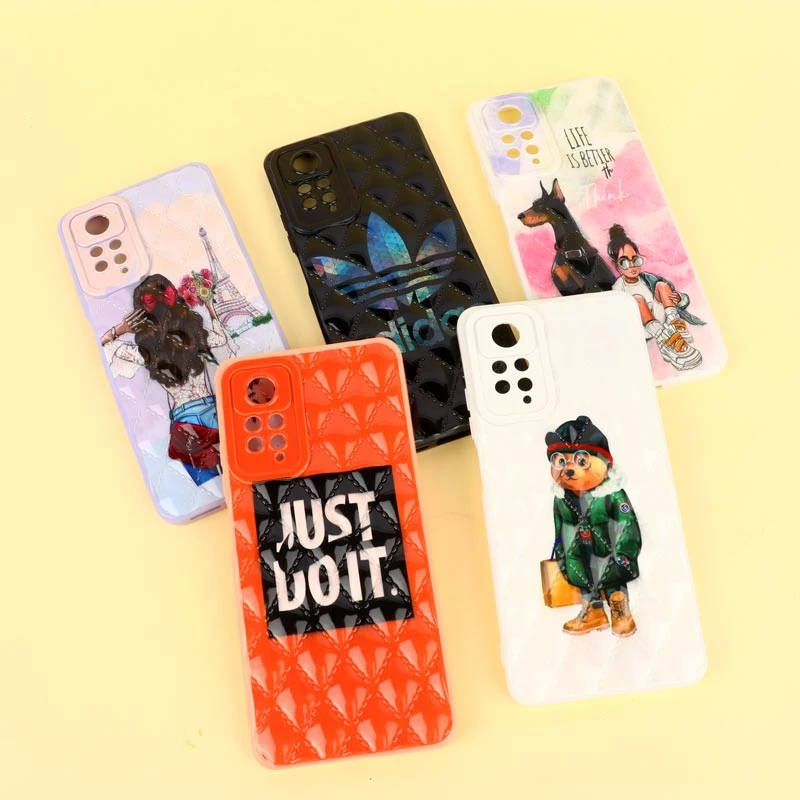 قاب پافر شیائومی Redmi Note 11 Pro طرحدار فانتزی محافظ لنزدار