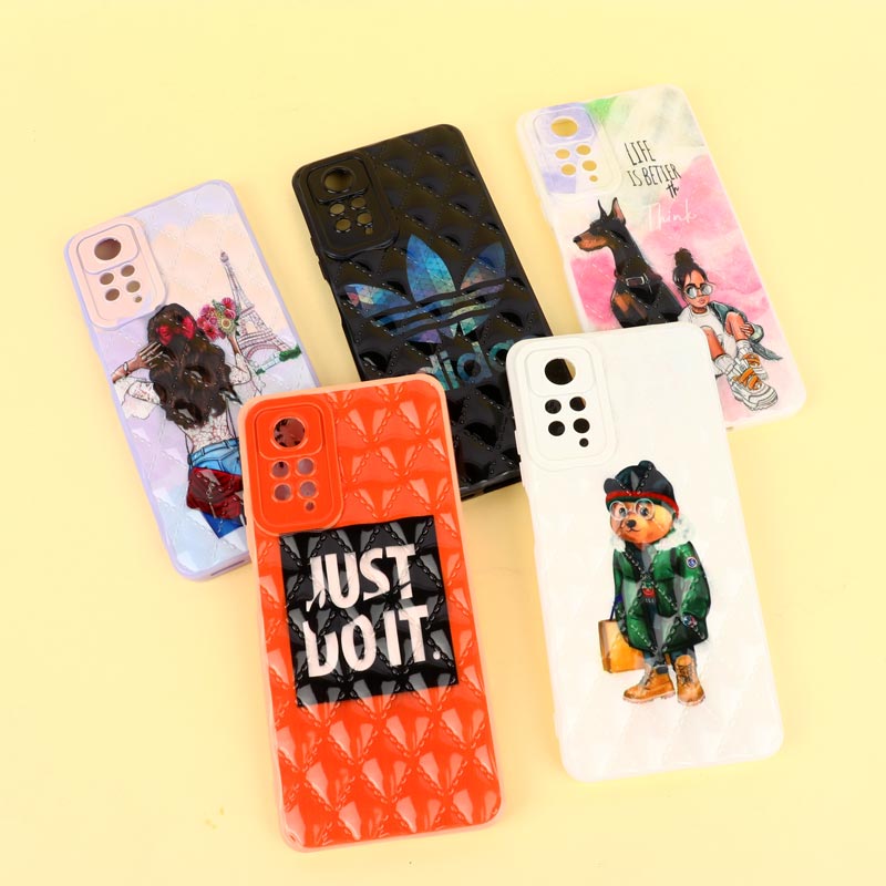 قاب طرحدار فانتزی پافر محافظ لنزدار Xiaomi Redmi Note 11 Pro