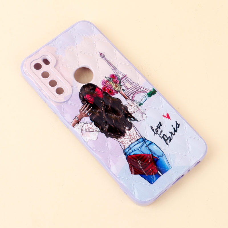 قاب طرحدار فانتزی پافر محافظ لنزدار Xiaomi Redmi Note 8