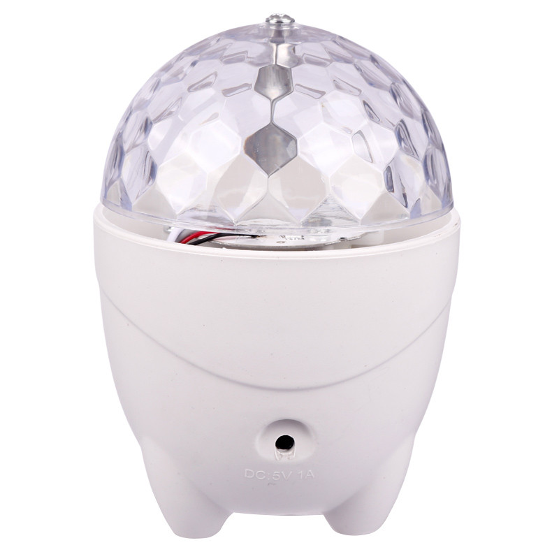 چراغ رقص نور گردان دیسکویی Dancing RGB LED کد 1