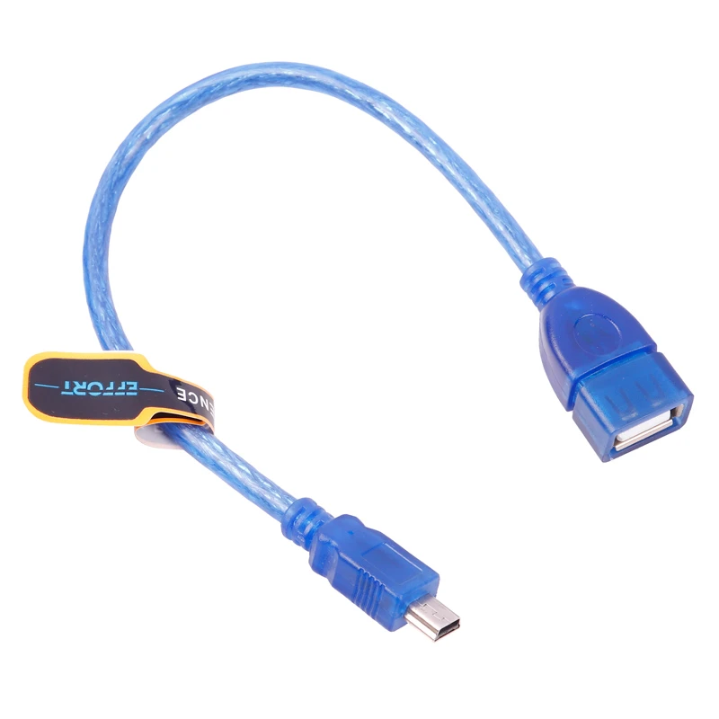 کابل کوتاه افزایش طول USB ایفورت Mini طول 30 سانتی متر