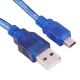 کابل کوتاه افزایش طول USB ایفورت Mini طول 30 سانتی متر