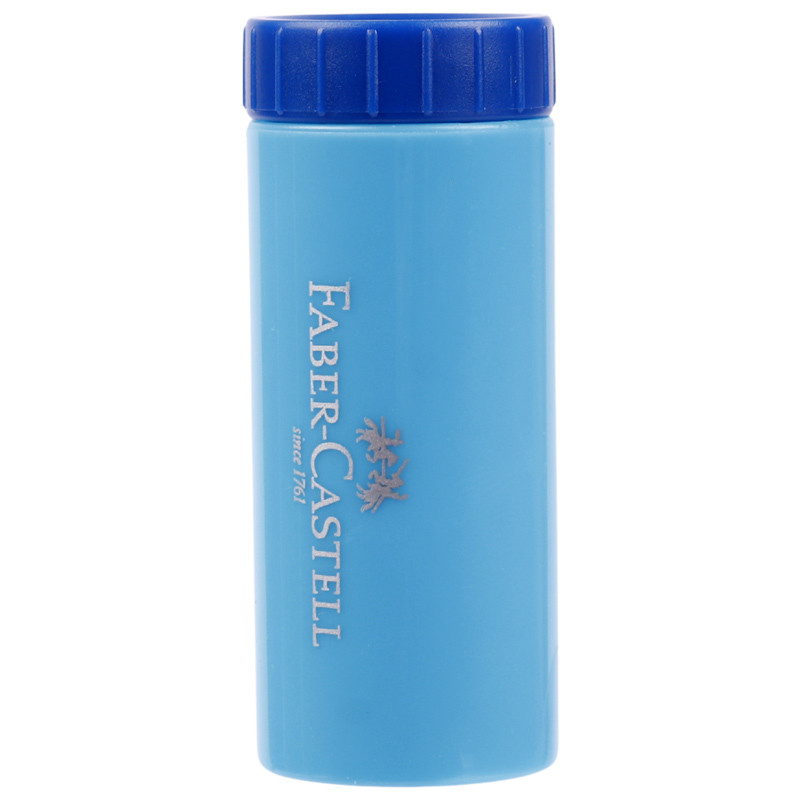 تراش پلاستیکی مخزن دار Faber-Castell No.183303 بسته 12 عددی