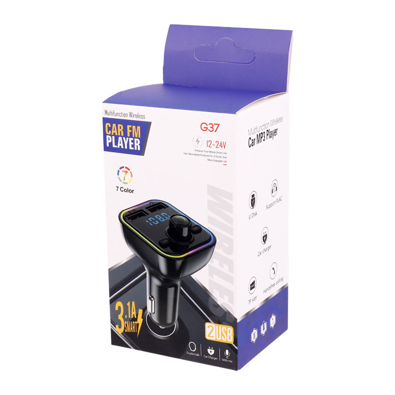 شارژر فندکی + FM Player بلوتوثی G37
