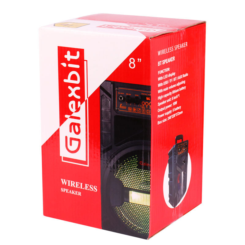 اسپیکر بلوتوثی گلکس بیت GS19 + میکروفون و ریموت کنترل