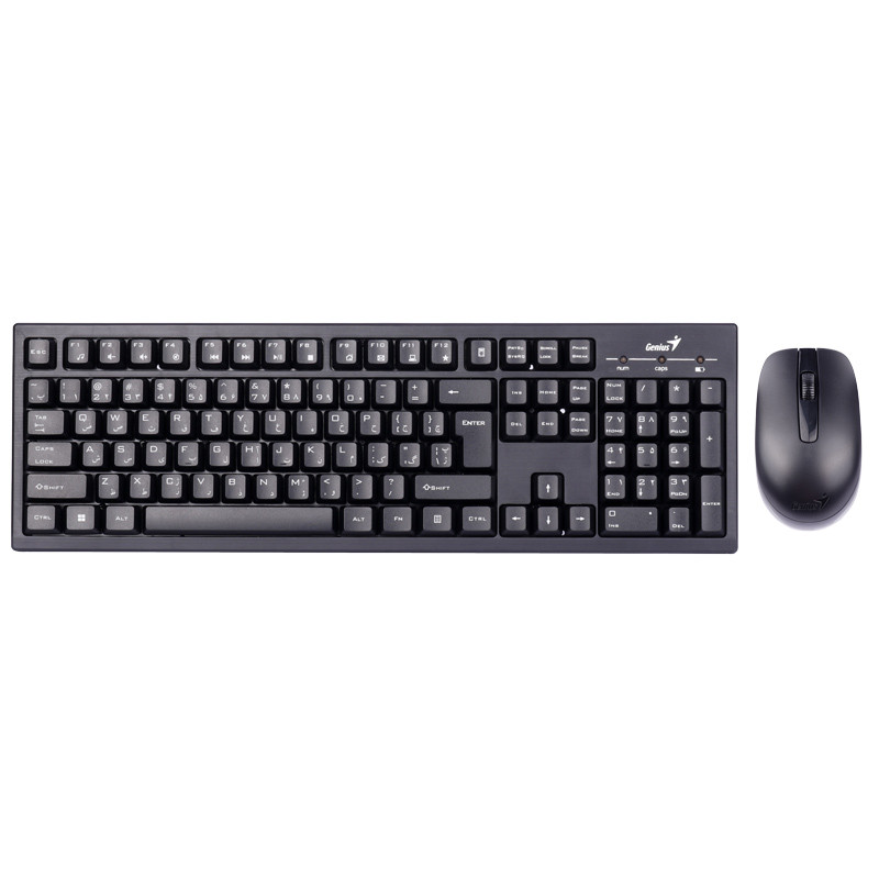 کیبورد و موس بی سیم جینیوس KM-8101