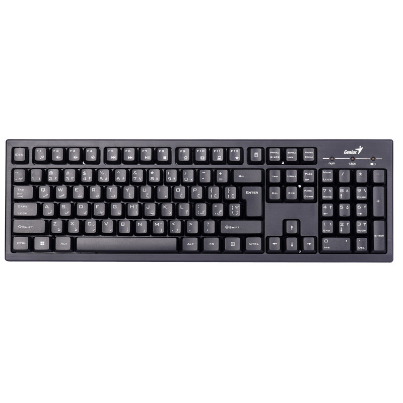 کیبورد و موس بی سیم جینیوس KM-8101
