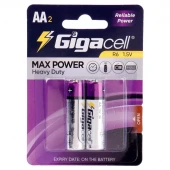 باتری دوتایی قلمی گیگاسل Max Power Heavy Duty R6