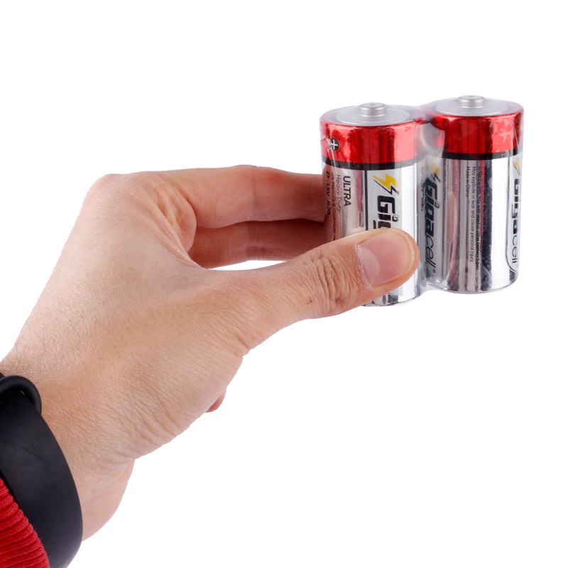 باتری دوتایی بزرگ Gigacell Ultra Heavy Duty R20 1.5V D شرینک