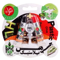 چسب دوقلو پلاستیک اکونومی HL EC-PL14 14gr