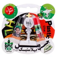 چسب دوقلو پلاستیک اکونومی HL EC-PL7 7gr