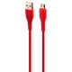 کابل میکرو یو اس بی فست شارژ 5 آمپر هیسکا LX-832 طول 1 متر