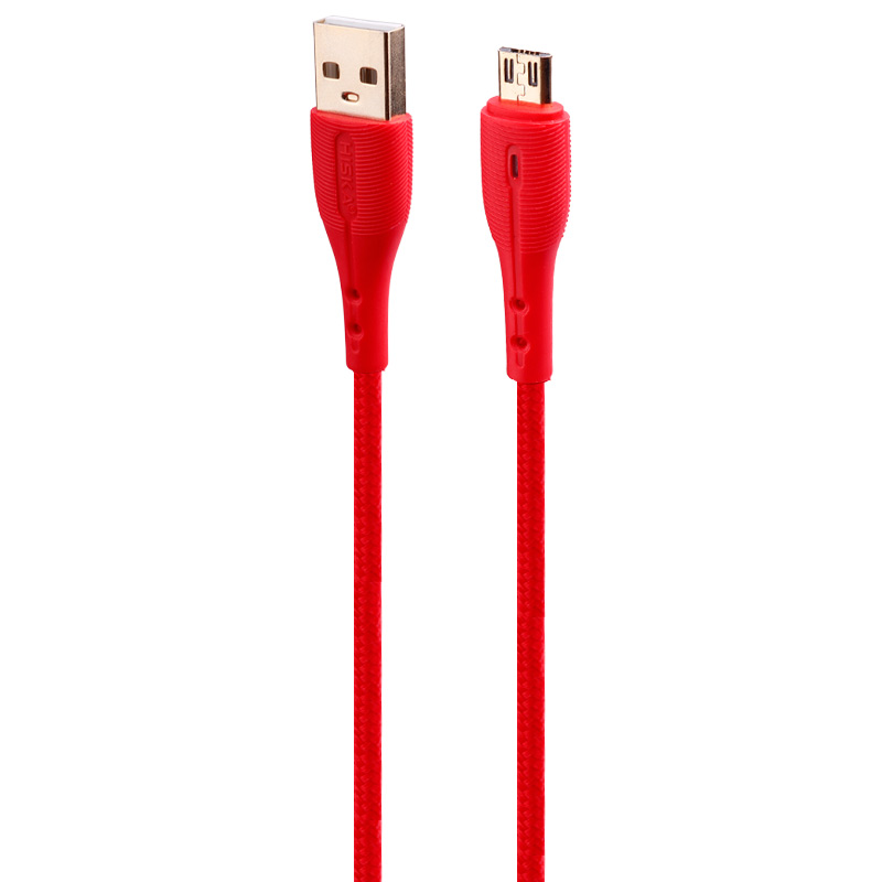 کابل میکرو یو اس بی فست شارژ Hiska LX-832 5A 1m