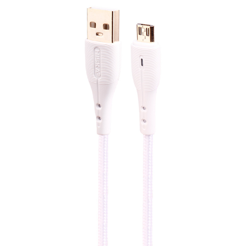کابل میکرو یو اس بی فست شارژ Hiska LX-832 5A 1m