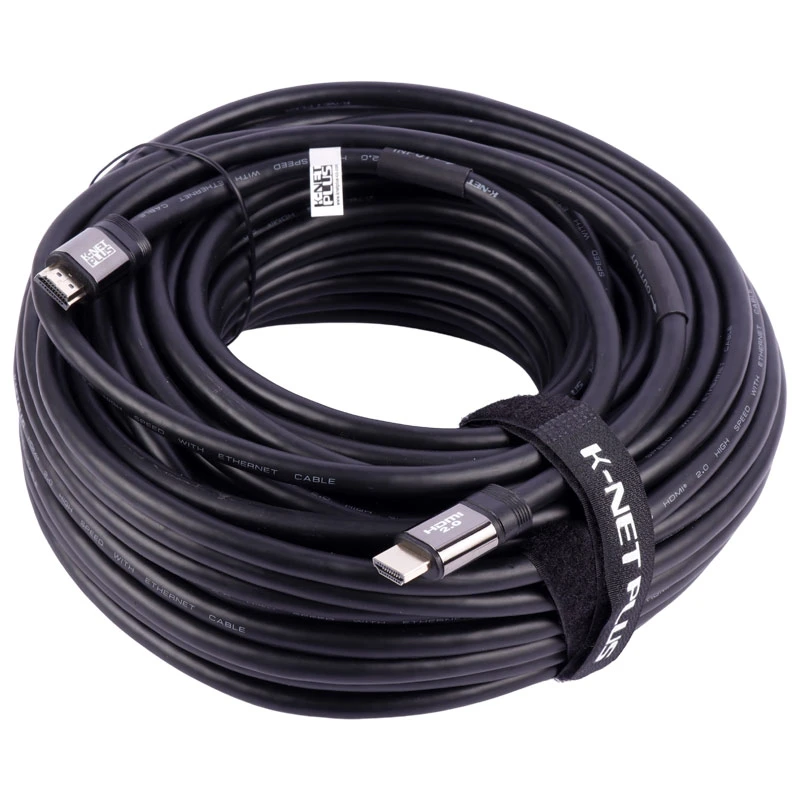 کابل HDMI v2.0 4k کی نت پلاس K-Net Plus طول 30 متر