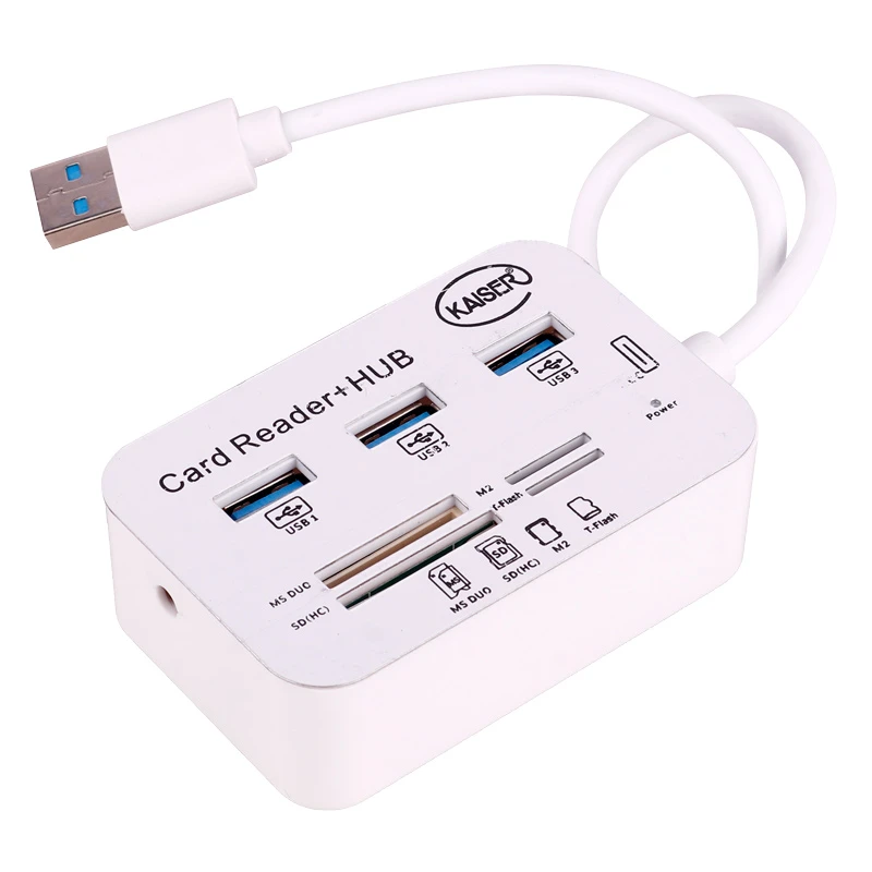 هاب 3 پورت USB3.0 کایزر KH-16