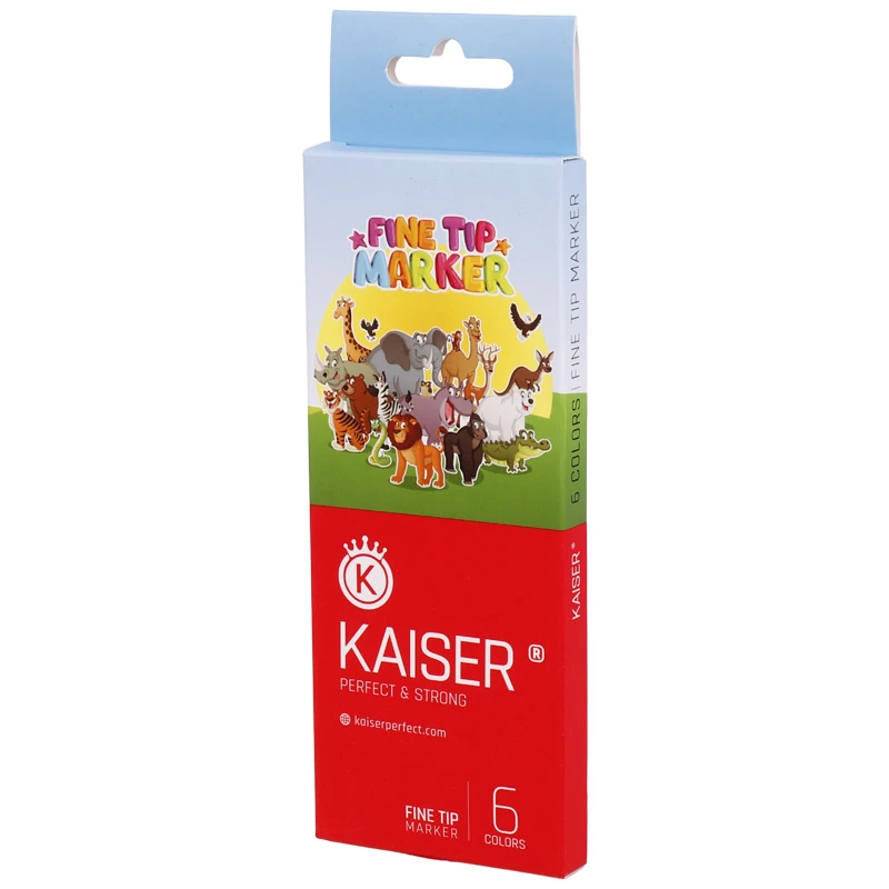 ماژیک نقاشی 6 رنگ کایزر Kaiser SK811