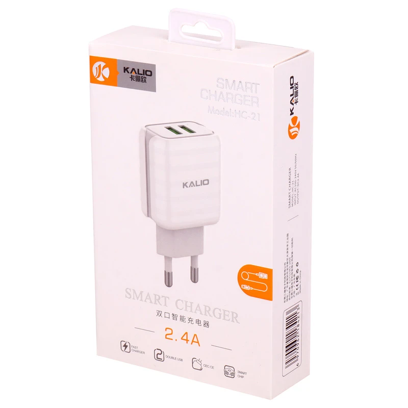 شارژر دیواری 12 وات کالیو HC-21 2.4A